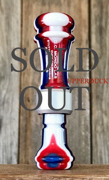 RNT DC MONDO LA S DUCK CALL ACRYLIC CUT